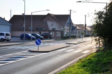 bezbariérový priechod Nitrianska bezbariérový priechod Nitrianska